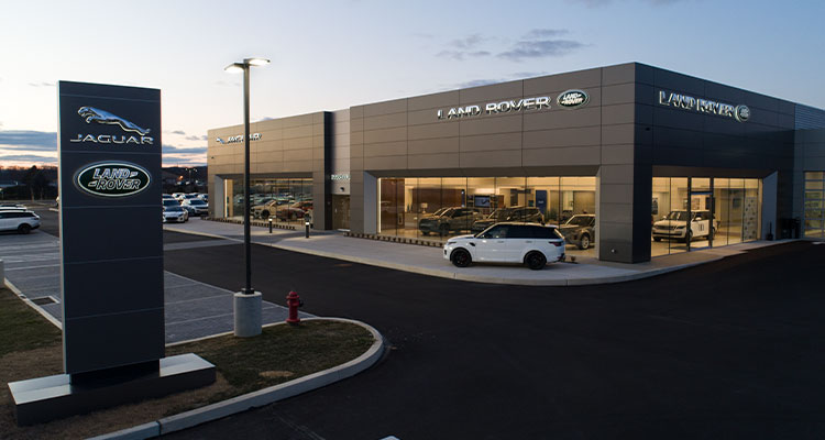 Jaguar Land Rover showroom