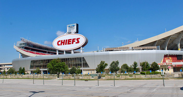 Arrowhead Stadium in Kansas City